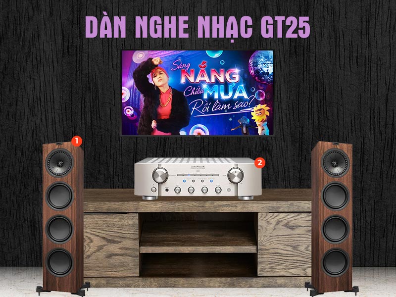 Dàn Nghe Nhạc GT25 Dàn Nghe Nhạc GT25