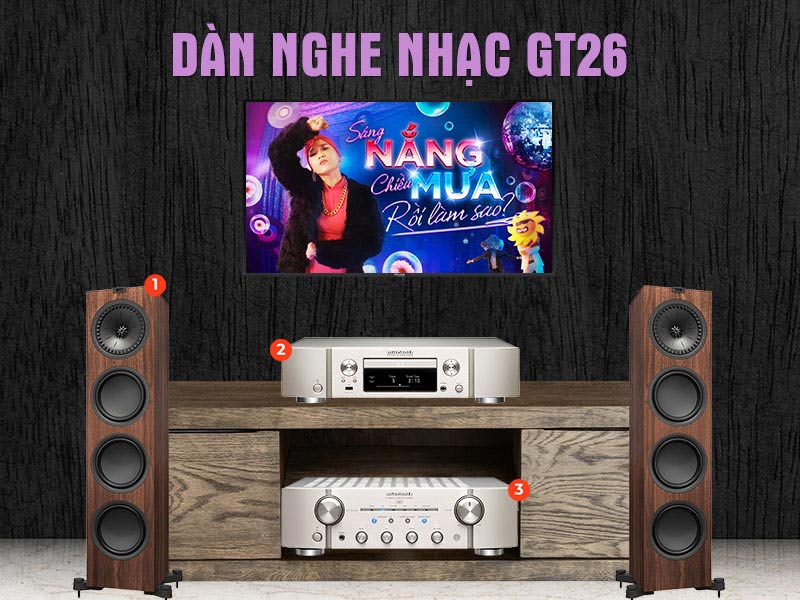 Dàn Nghe Nhạc GT26 Dàn Nghe Nhạc GT26