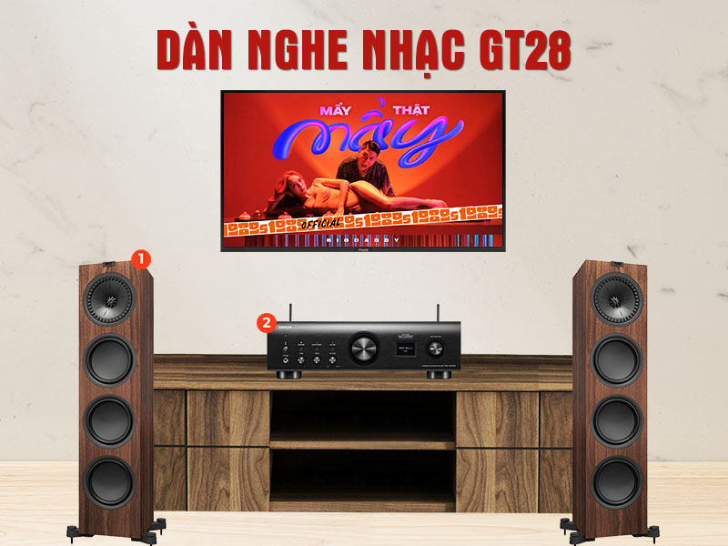 Dàn Nghe Nhạc GT28 Dàn Nghe Nhạc GT28