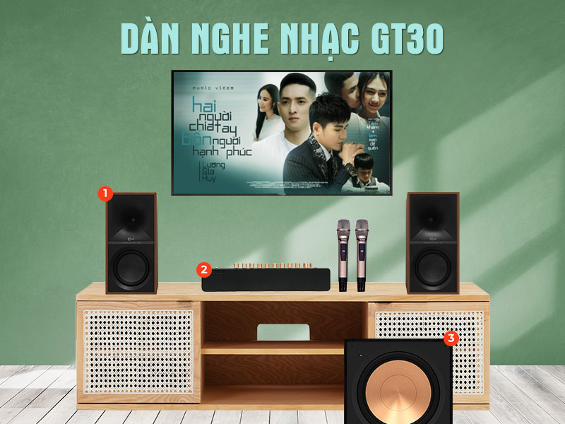dàn nghe nhạc GT30