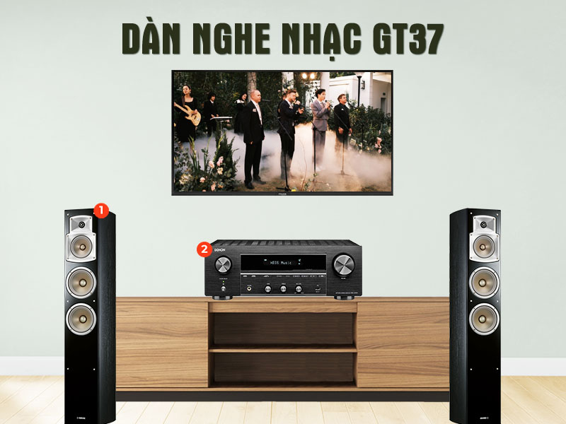 Dàn nghe nhạc GT37 Dàn nghe nhạc GT37