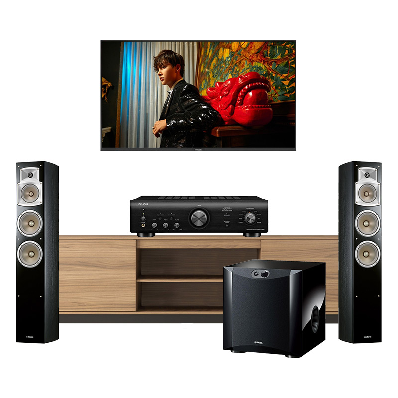 Dàn Nghe Nhạc GT39 (Yamaha NS F350, Denon PMA 600NE, Sub Yamaha NS SW200)