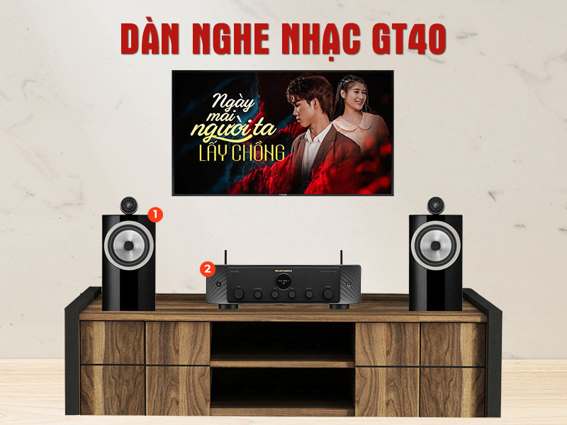 Dàn nghe nhạc GT40 Dàn nghe nhạc GT40