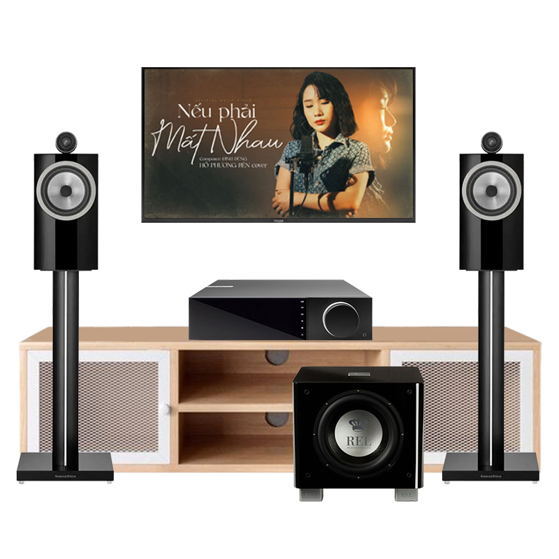 Dàn Nghe Nhạc GT44 (B&W 705 S3, FS700 S3, Cambridge Evo 75, Rel T7X)