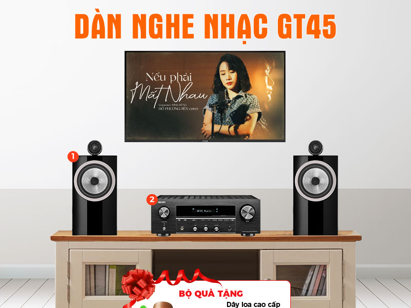 Dàn Nghe Nhạc GT45 Dàn Nghe Nhạc GT45