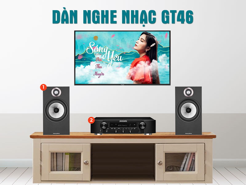 Dàn Nghe Nhạc GT46 Dàn Nghe Nhạc GT46