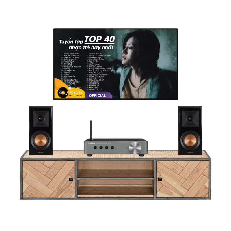 Dàn Nghe Nhạc Mini HD96 (Yamaha WXA-50 + Klipsch RP400M)