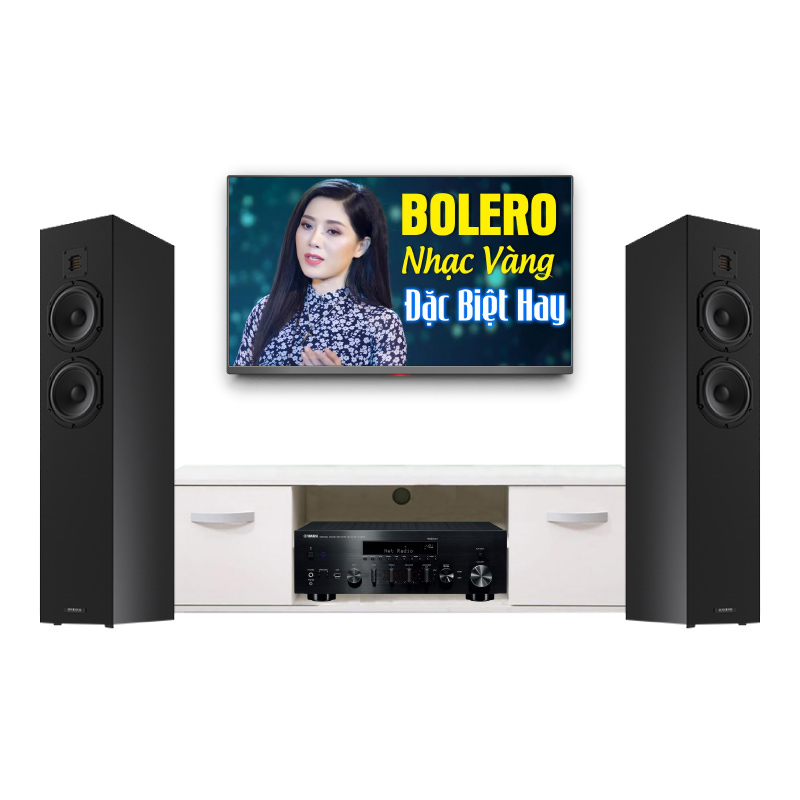 Dàn nghe nhạc vàng Piega, Yamaha HD100 (Piega Classic 7.0, Yamaha R-N803)