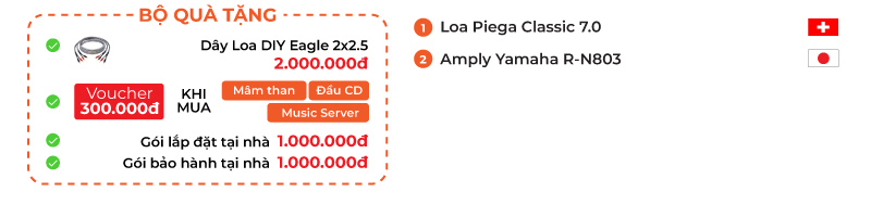 Dàn nghe nhạc vàng đa năng Piega, Yamaha HD100