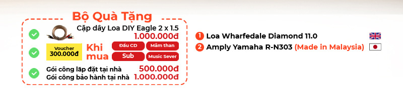 Chú thích dàn âm thanh nghe nhạc Mini HD43 Chú thích dàn âm thanh nghe nhạc Mini HD43