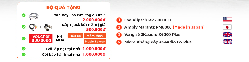 Dàn nghe nhạc và Hát karaoke Klipsch NK24