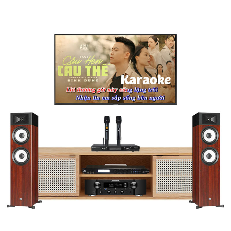 Dàn nghe nhạc và Hát karaoke NK36 (JBL A190, PM7000N, Micro K800, X3000 Pro)