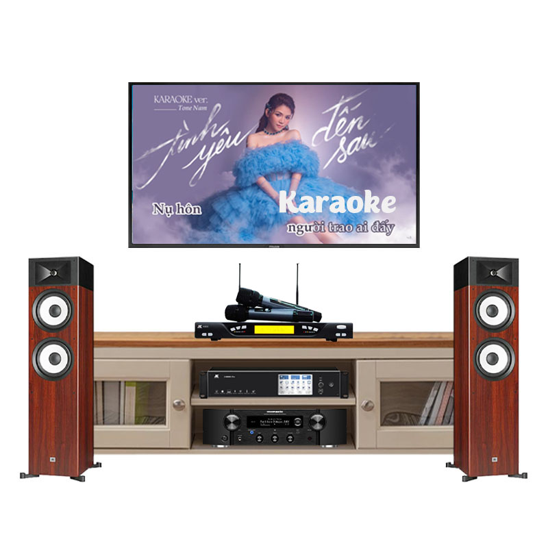 Dàn nghe nhạc và hát karaoke NK39 (JBL Stage A190, Marantz PM7000N, JKAudio K800, X9900 Pro)