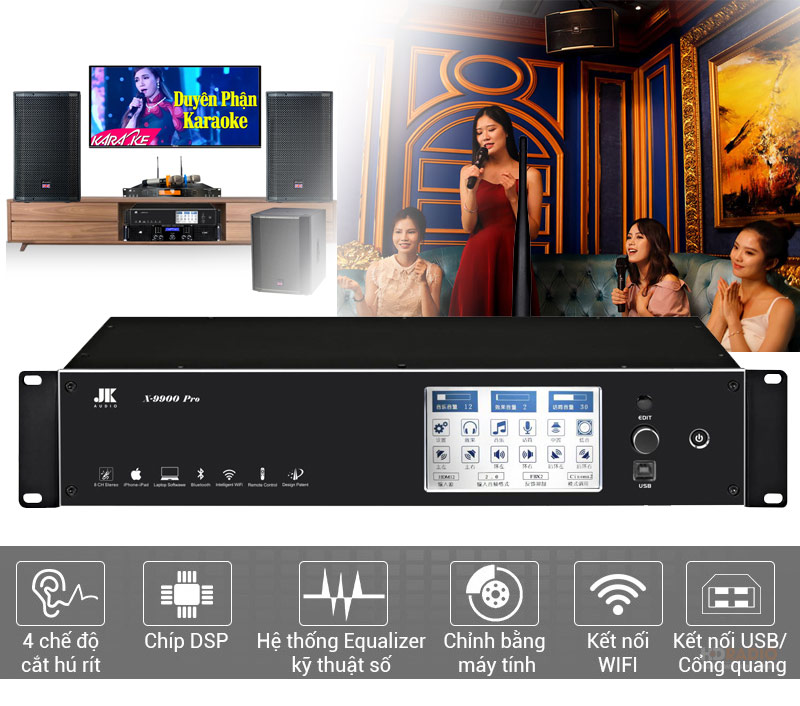 Vang số JKaudio X9900 Pro