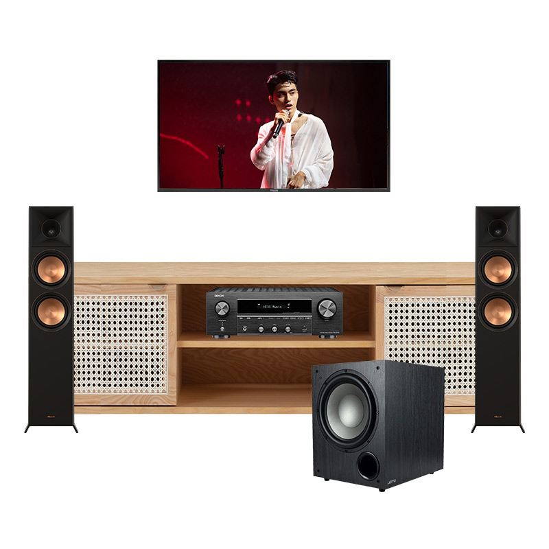 Dàn Nghe Nhạc Klipsch Denon NN43 ( Klipsch RP6000F II, Denon DRA-800H, Sub Jamo C912)