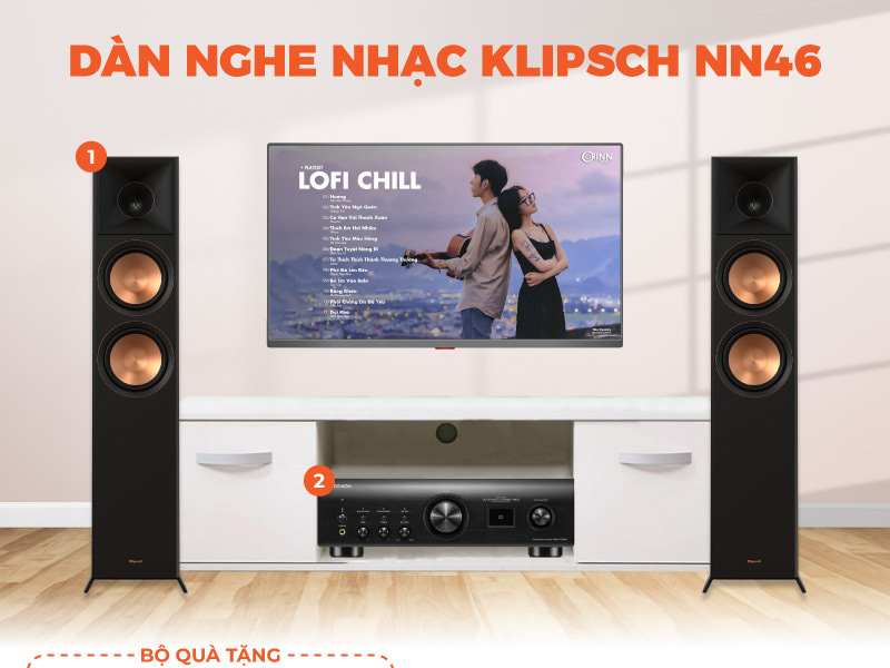 Dan nghe nhac Klipsch, Denon NN46