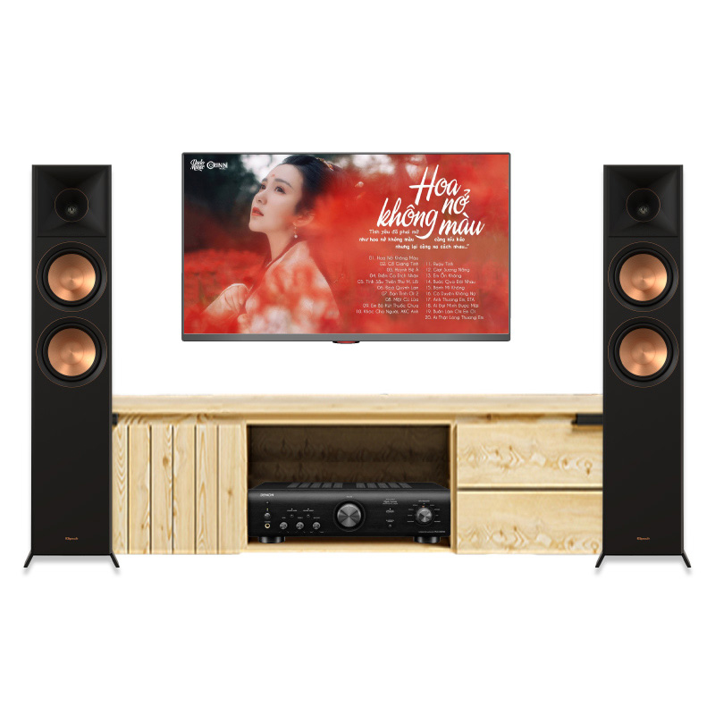Dàn nghe nhạc Klipsch, Denon NN49 ( Klipsch RP8000F II,  Denon PMA900HNE )