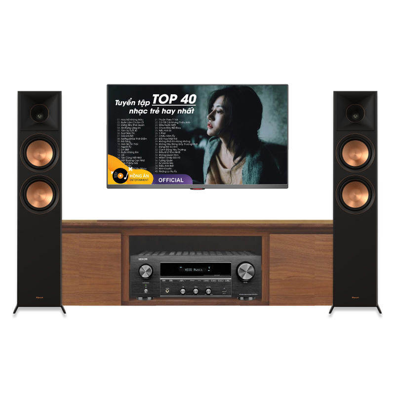 Dàn nghe nhạc Klipsch, Denon NN50 ( Klipsch RP5000F II, Denon DRA800H )