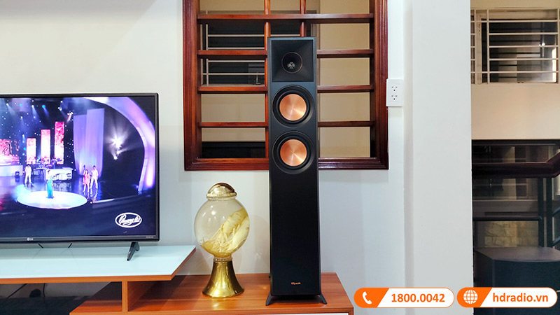 Dàn nghe nhạc Klipsch, Denon NN55 tại nhà anh Đại ở Gò Vấp, HCM