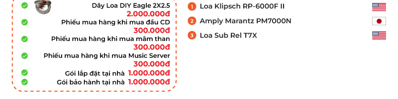 Dan nghe nhac Klipsch, Marantz NN62