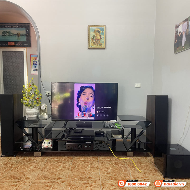 Dàn Nghe Nhạc 2.1 Klipsch, Denon NN63 (Klipsch RP6000F II,  Denon PMA900HNE, Sub Rel T7X)-1