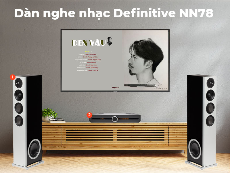 Dàn nghe nhạc Definitive NN78 Dàn nghe nhạc Definitive NN78