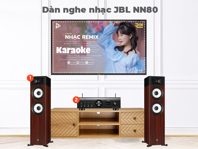 Dan nghe nhac JBL NN80 Dan nghe nhac JBL NN80