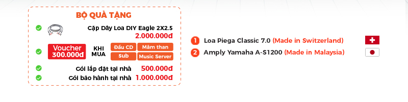 Dàn nghe nhạc Piega, Yamaha NN83