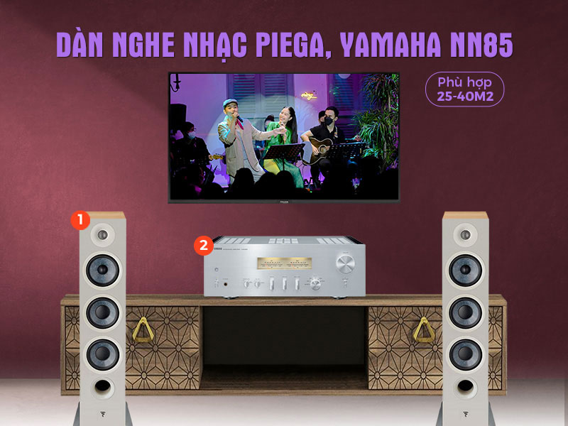 Dàn nghe nhạc Focal, Yamaha NN85