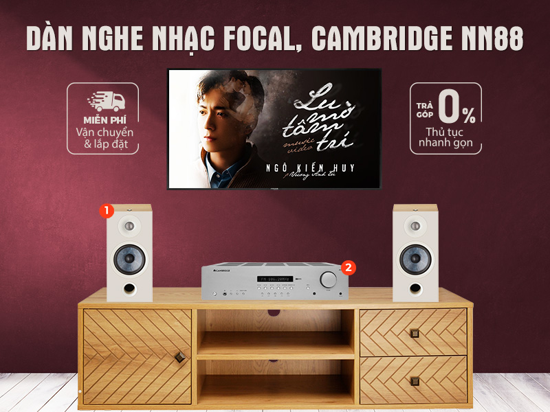 Dàn nghe nhạc Focal, Cambridge NN88