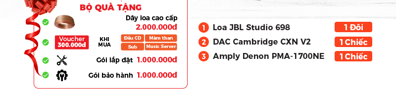Dàn nghe nhạc có DAC JBL, Denon NN90 Dàn nghe nhạc có DAC JBL, Denon NN90