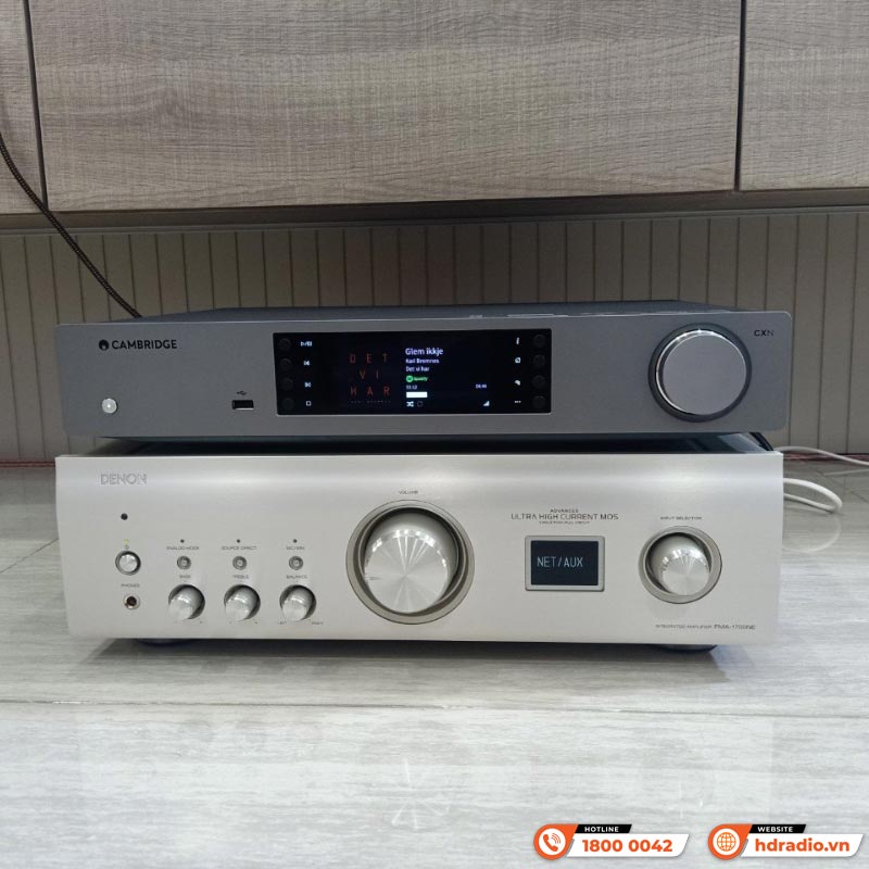 Dàn nghe nhạc có DAC JBL, Denon NN90 (JBL Studio 698, Denon PMA-1700NE, Cambridge Audio CXN V2)-5