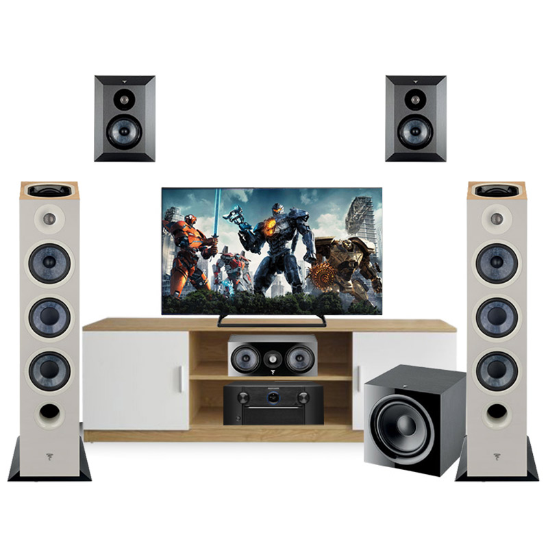 Dàn xem phim, nghe nhạc 5.1 Focal PN11 (Marantz SR7015 + Focal Chora 826-D Atmos + 600P + Chora Center + Chora Surround)