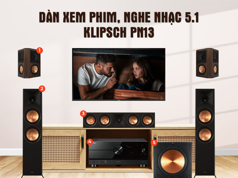 Dàn âm thanh xem phim, nghe nhạc Yamaha PN13