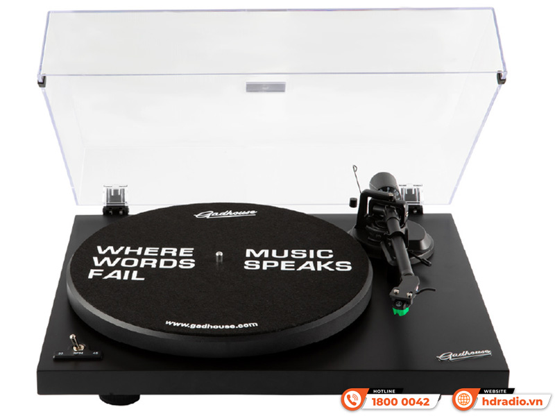 Combo đầu đĩa than kết hợp loa Gadhouse Miles x Mathis