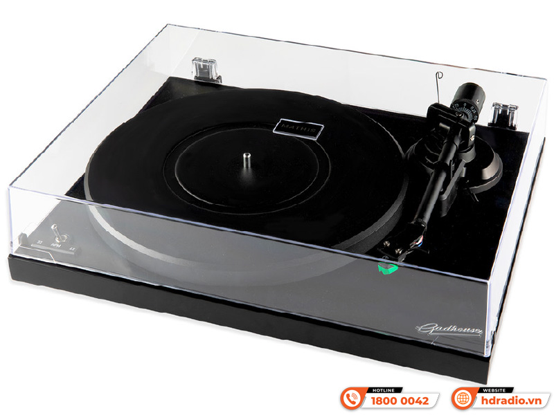 Combo đầu đĩa than kết hợp loa Gadhouse Miles x Mathis