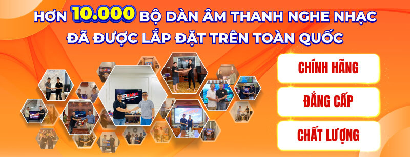 các Công trình dàn nghe nhạc hdradio lắp đặt
