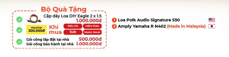 chú thích dàn nghe nhạc HD37