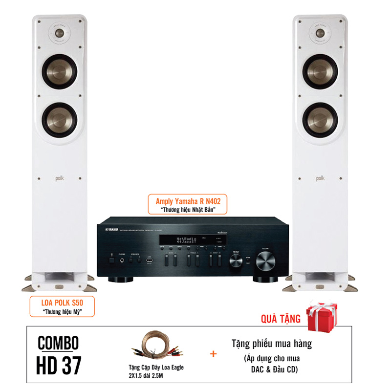 Dàn âm thanh nghe nhạc HD37