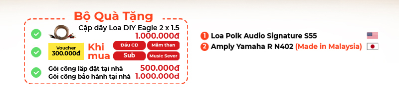 chú thích dàn nghe nhạc HD38