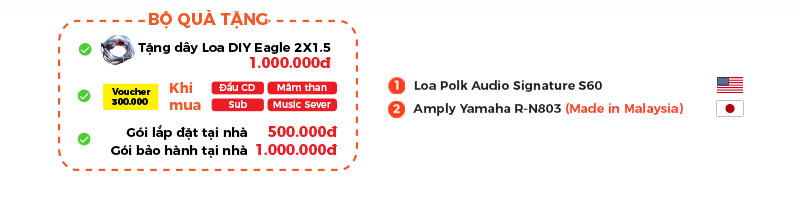 chú thích dàn nghe nhạc chính hãng HD39 chú thích dàn nghe nhạc chính hãng HD39