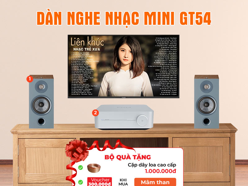Dàn nghe nhạc mini GT54