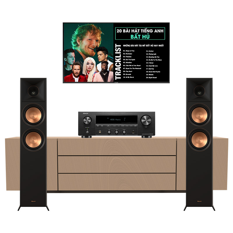 Dàn nghe nhạc Denon GT57 (Klipsch RP6000F II, Denon DRA 900H)