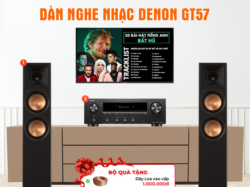 Dàn nghe nhạc Denon GT57