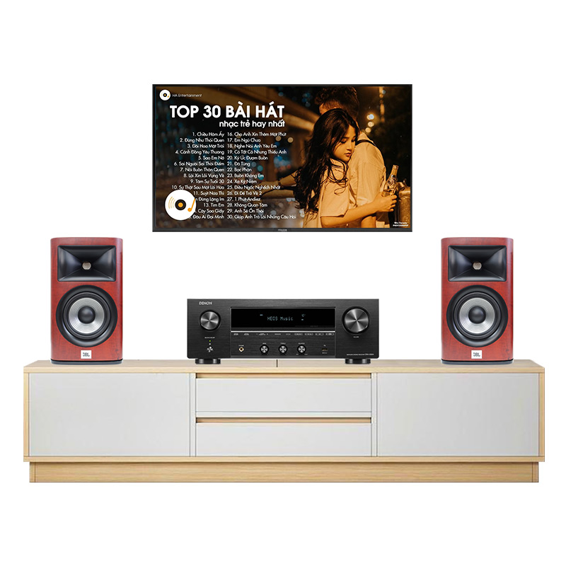 Dàn nghe nhạc Denon GT58 (JBL Studio 630, Denon DRA 900H)
