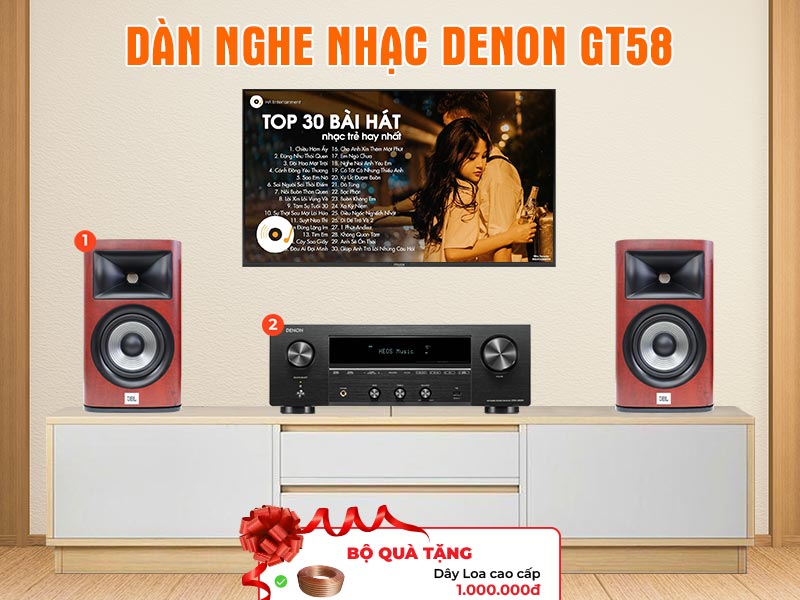 Dàn nghe nhạc Denon GT58