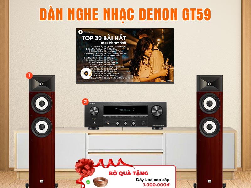 Dàn nghe nhạc Denon GT59