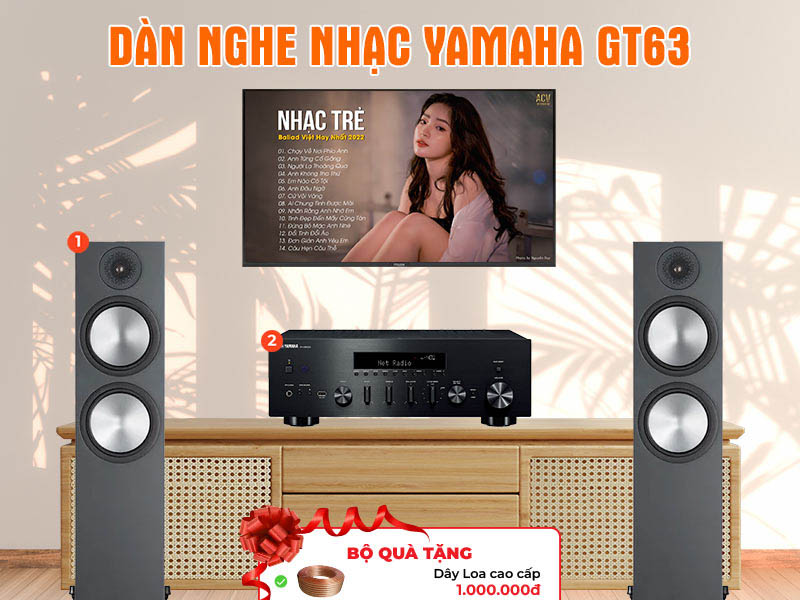 Dàn nghe nhạc Yamaha GT63