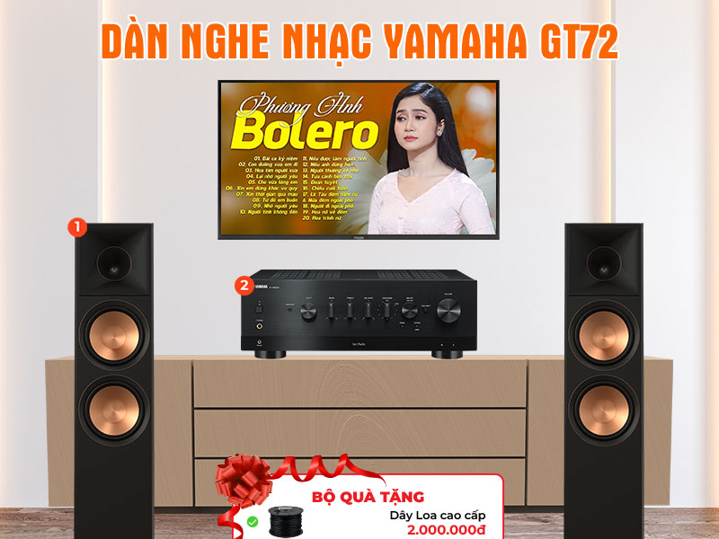 Dàn nghe nhạc Yamaha GT72