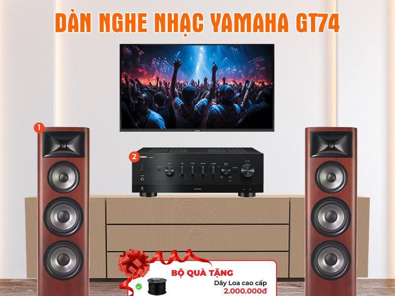 Dàn nghe nhạc Yamaha GT74